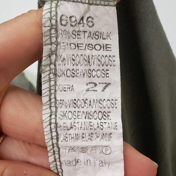 Womens Made In Italy Silk Embroidered Top Size 6 27 Fairy Grunge Boho Festival - Picture 2 of 12